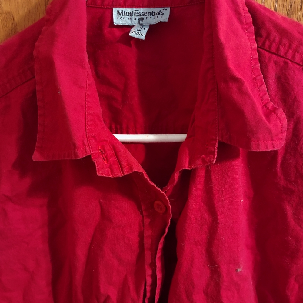 Maternity Dress Shirt Size Small